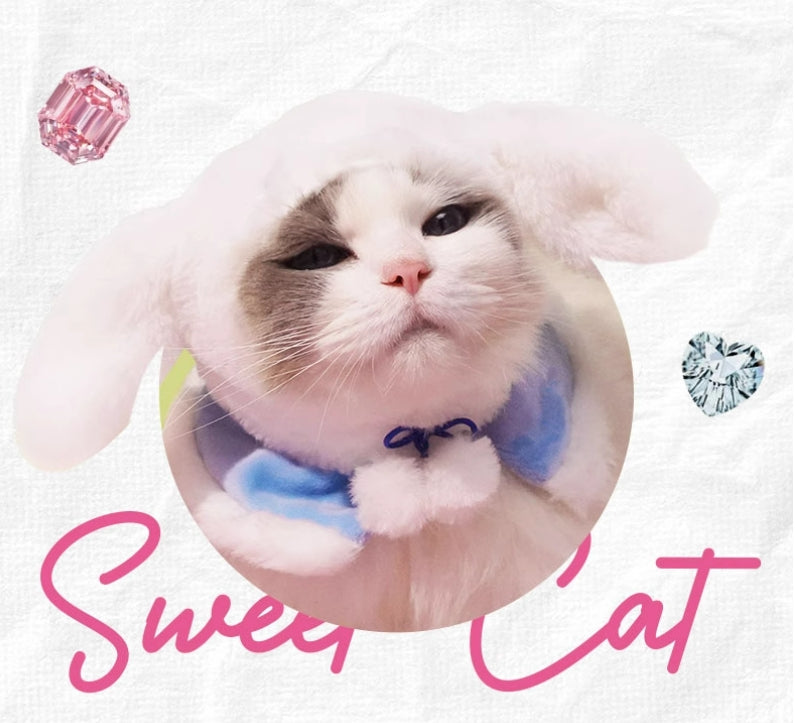 Kawaii Figure Cat Hat Fluffy Headwear