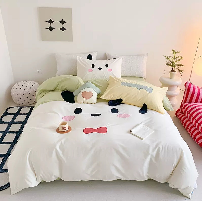 Kawaii Cotton Bedding Sheet