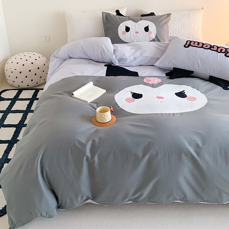 Kawaii Cotton Bedding Sheet