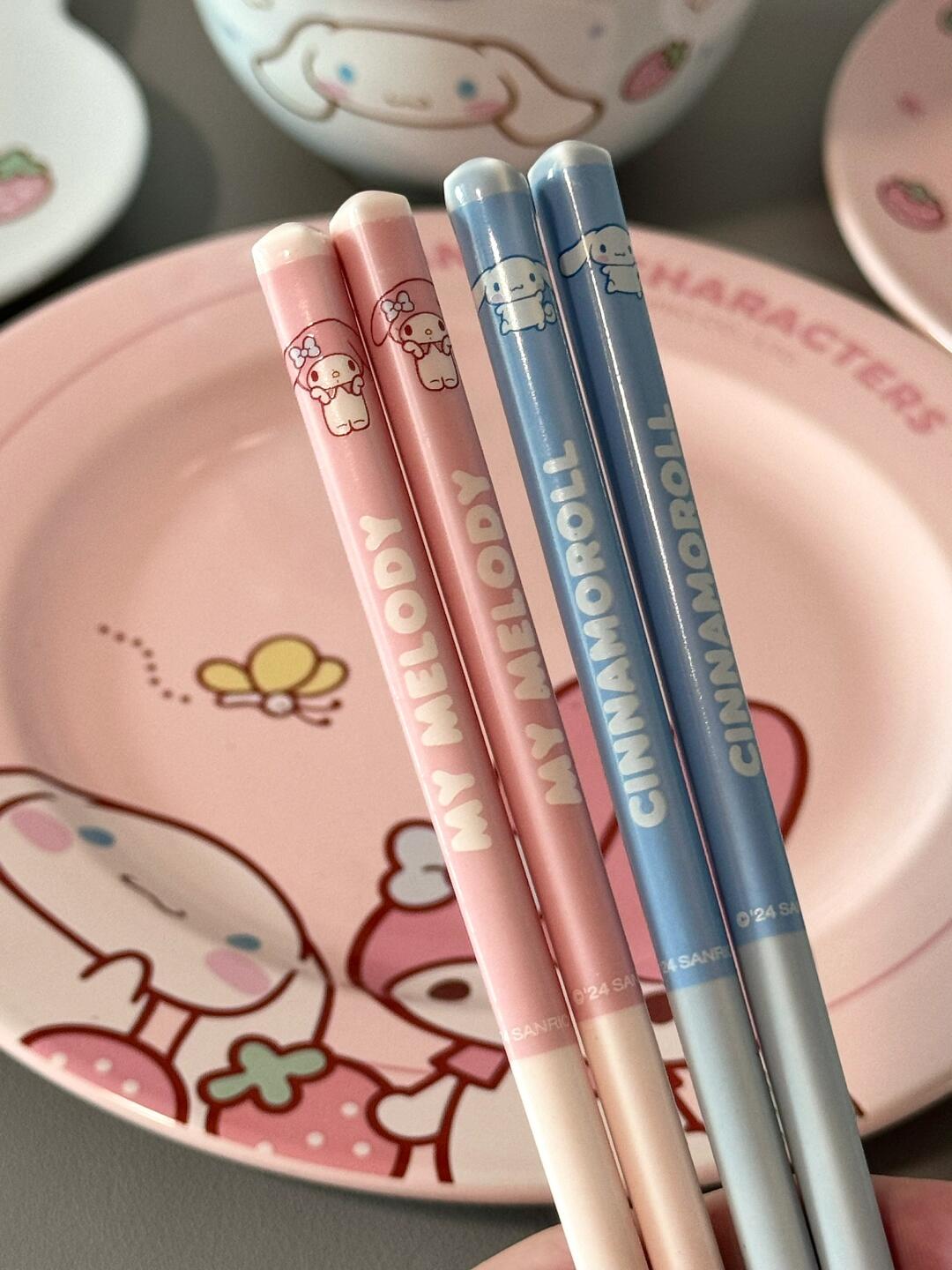 Kawaii Strawberry Tableware Set