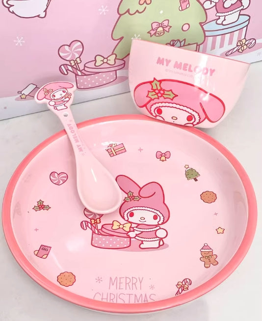 Cinna and Melo Christmas Tableware Set