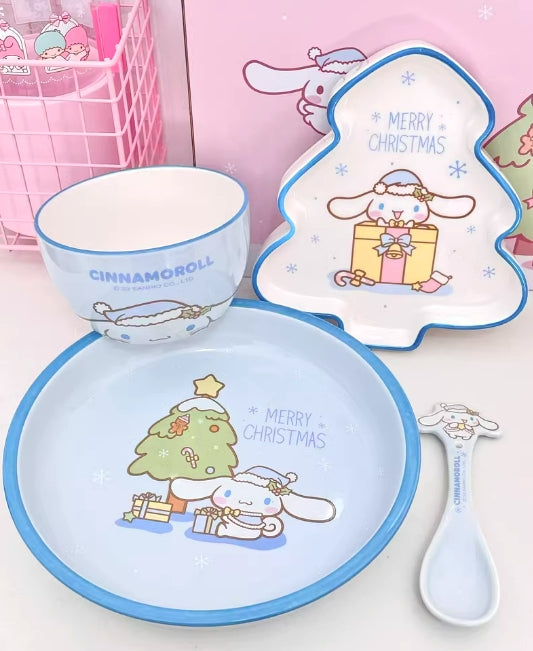 Cinna and Melo Christmas Tableware Set