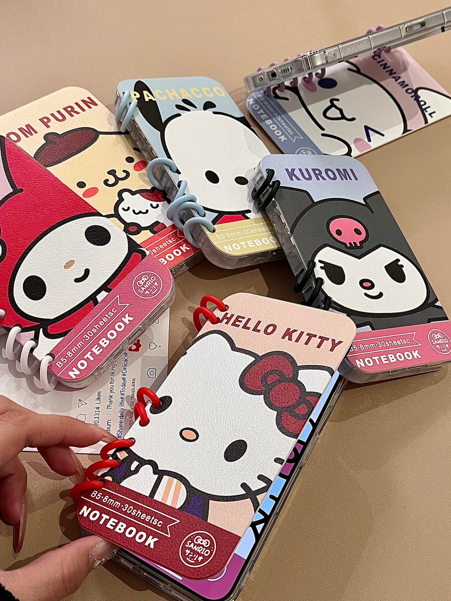 Cute Flip Book Folding Phone Case