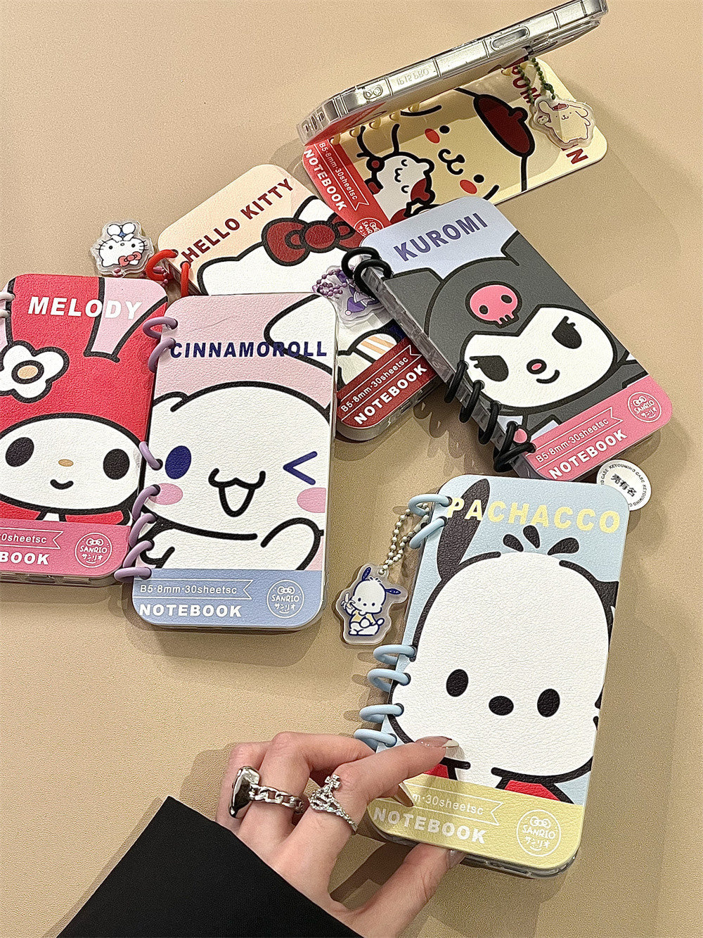 Cute Flip Book Folding Phone Case