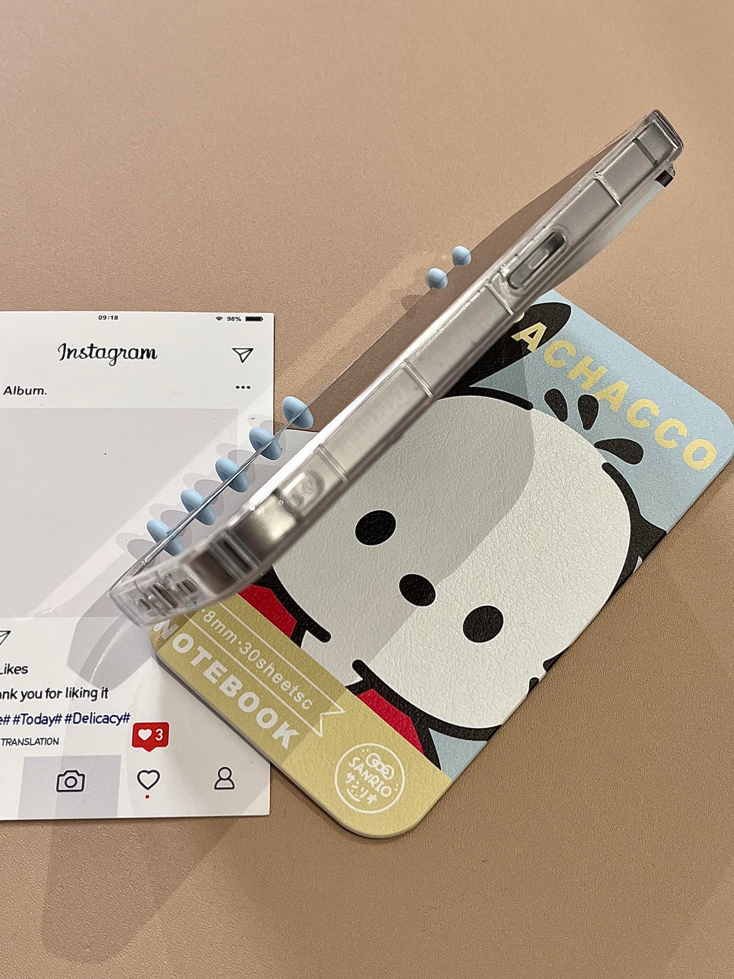 Cute Flip Book Folding Phone Case