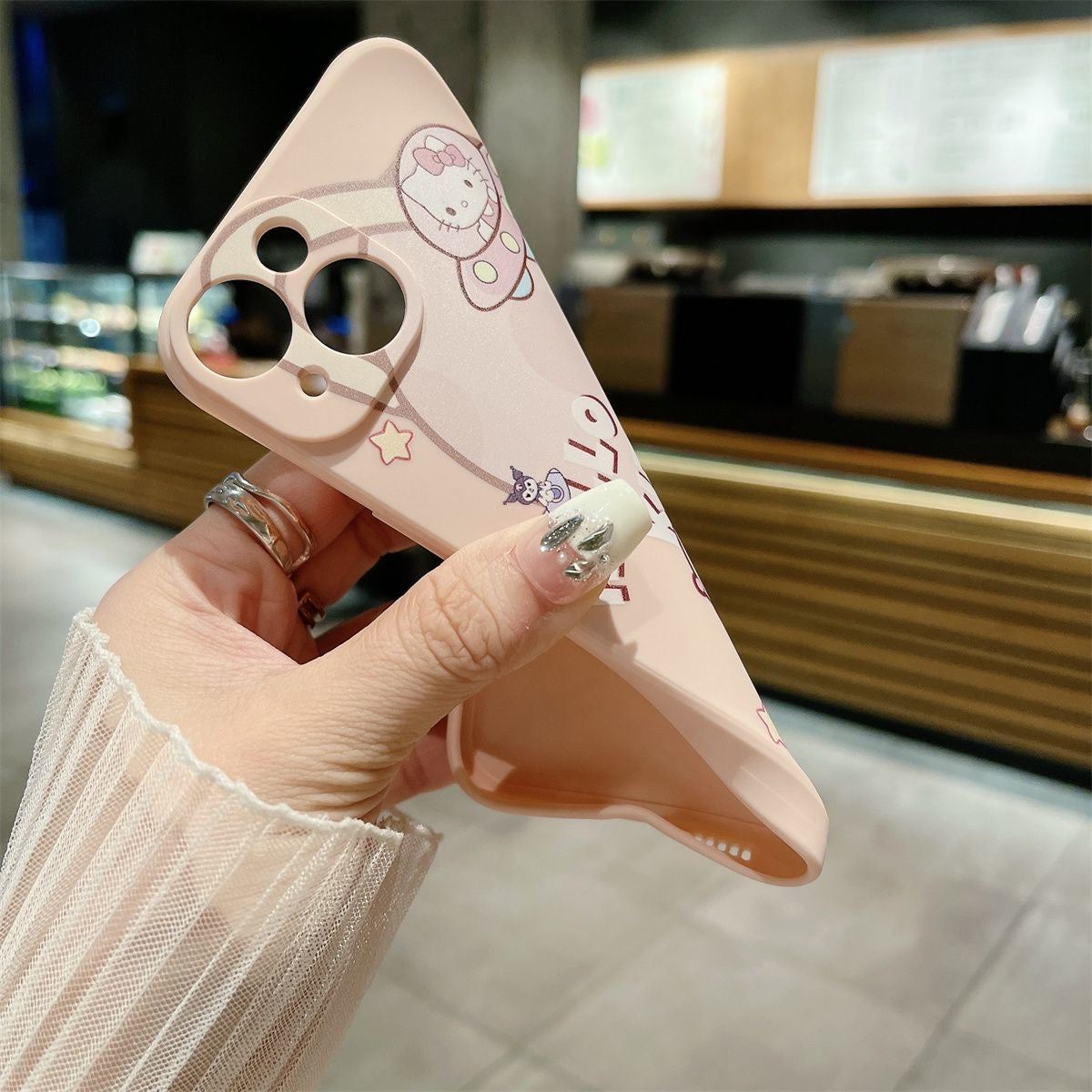 Kuro and Kitty Astronaut Phone Case
