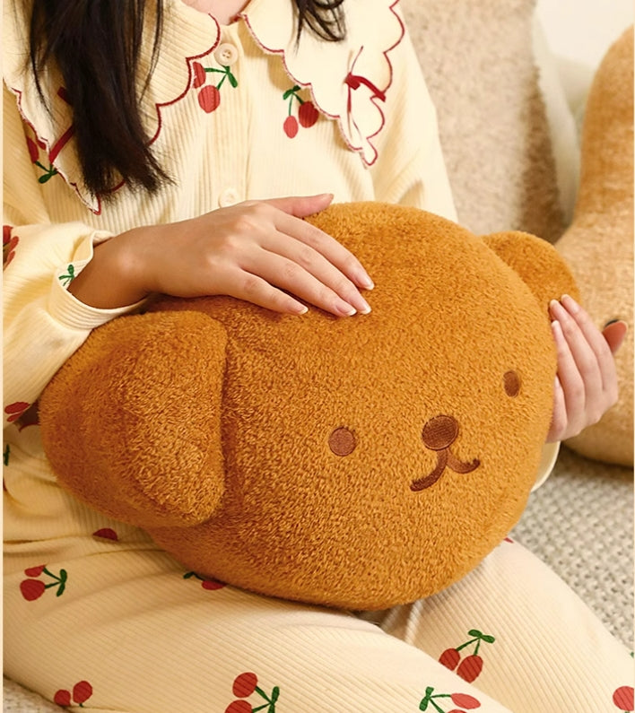 Bunny Head Plush Cushion