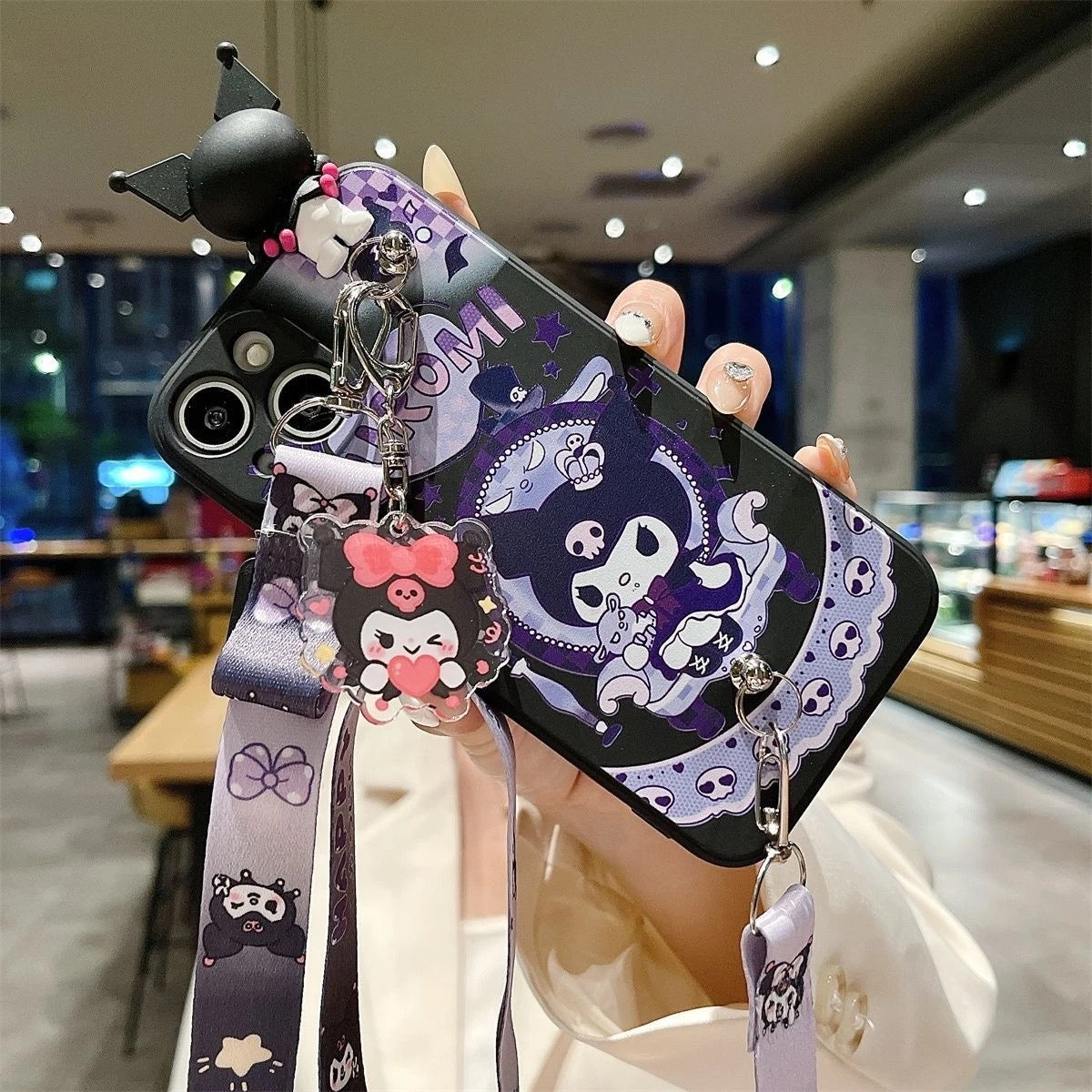 Kuro Purple Phone Case