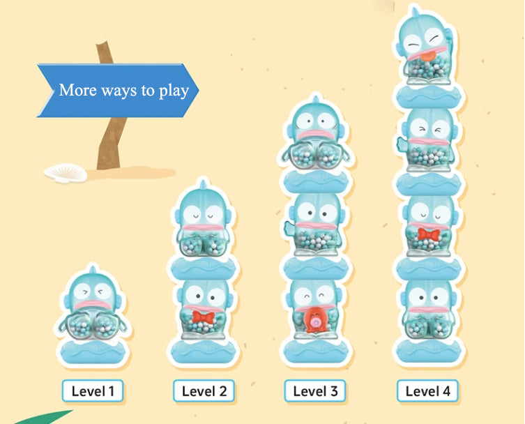 Hangyodon blind mini bag Holiday doll Series