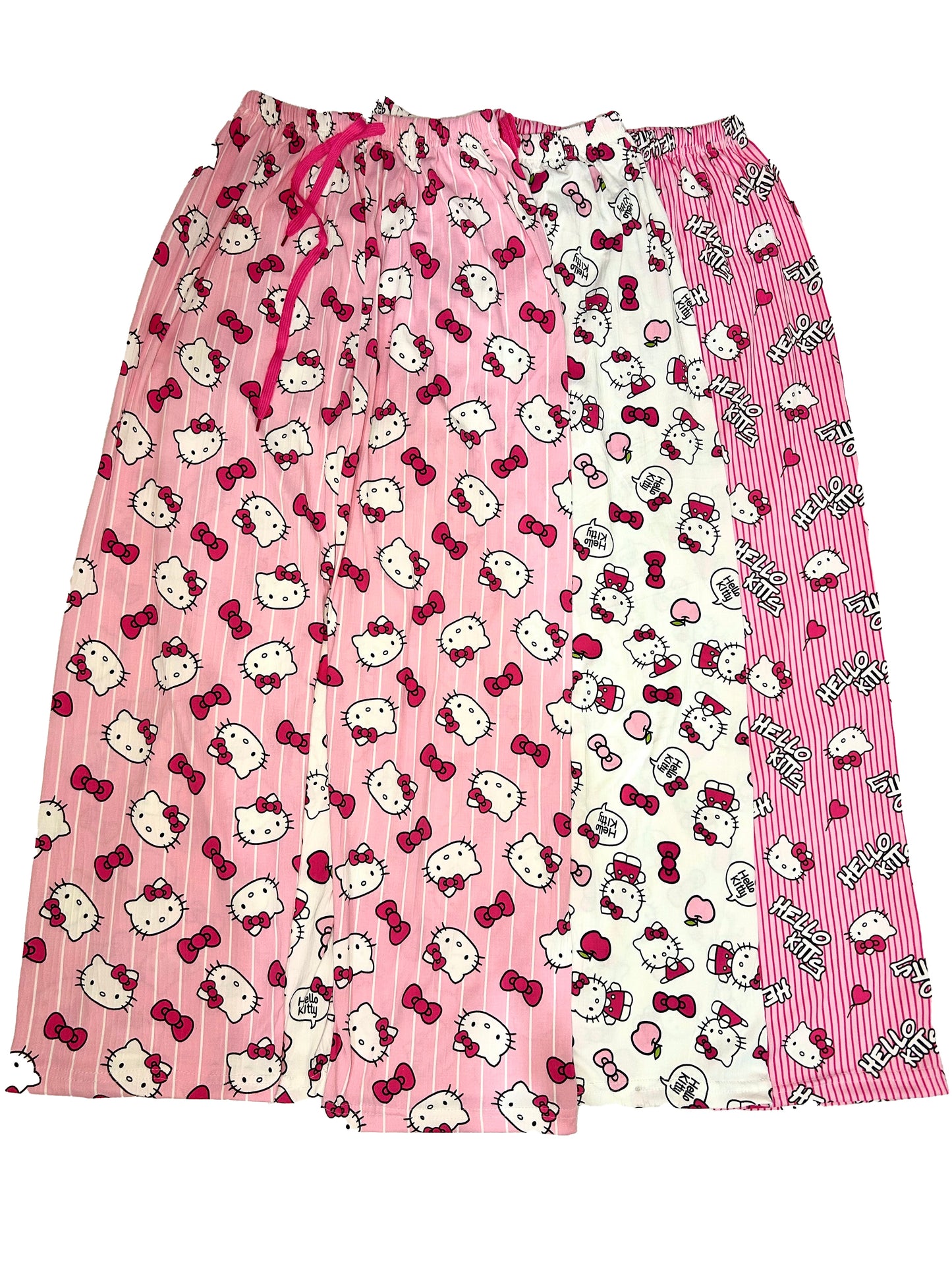 Pj Hellokitty Bottoms Women Pajama Pants Soft Pjs Cute Long