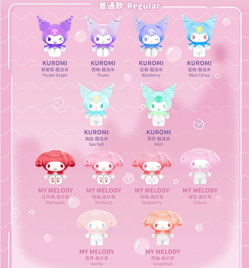 Kuro and Melo Ramune Style mini figures Blind Bag (3 pcs in bag)