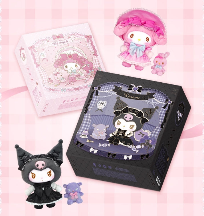 Kuro and Melo Sweet Fairy Tale Series Plush Doll Figures