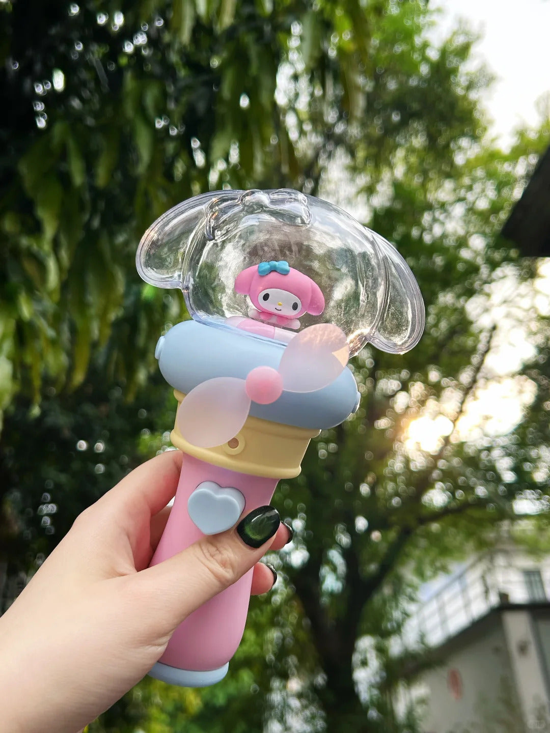 Summer Bubble Serles Spray Fan