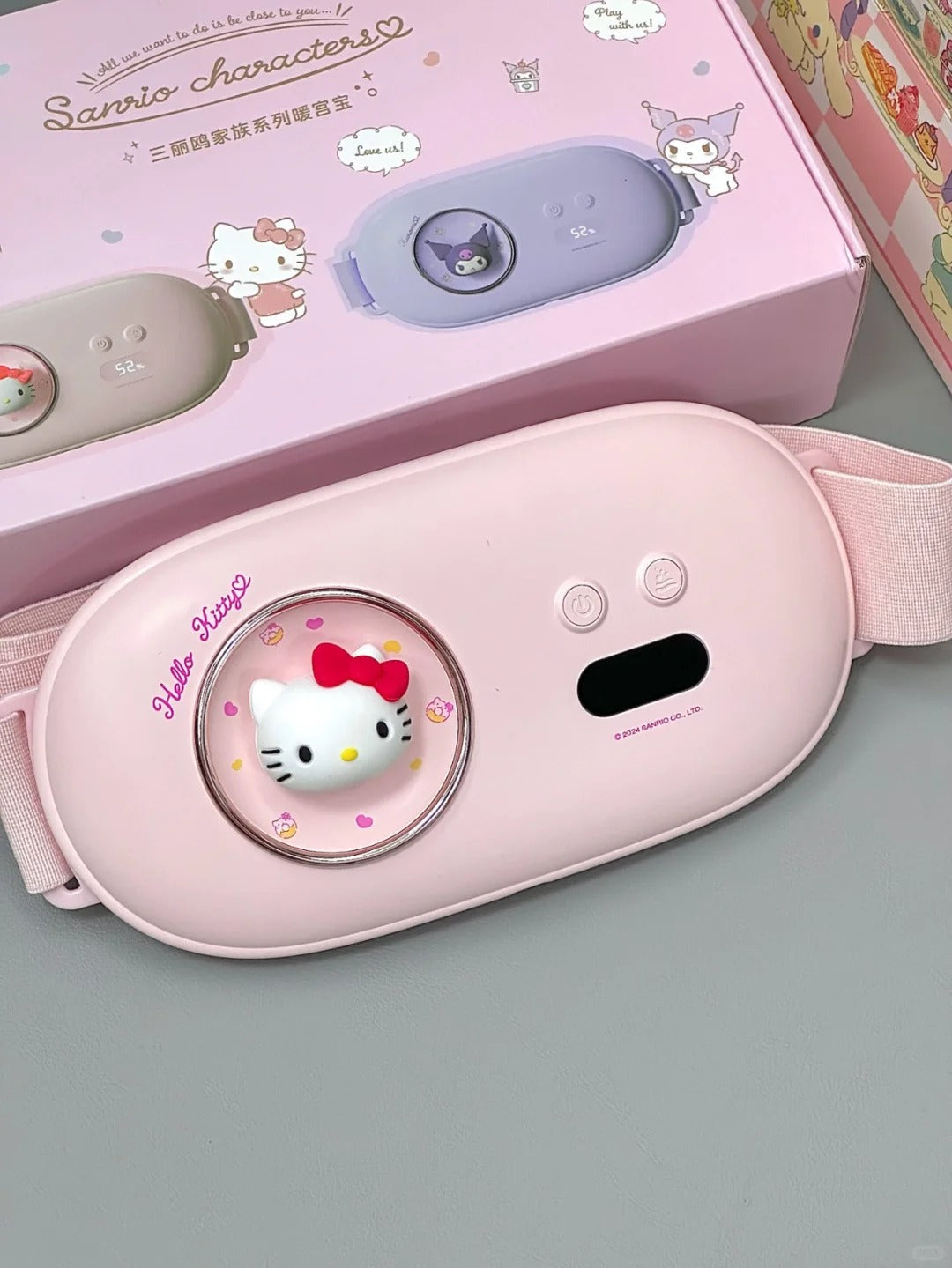 Cute Portable Heating Pads Period Cramp Heating Belly Wrap
