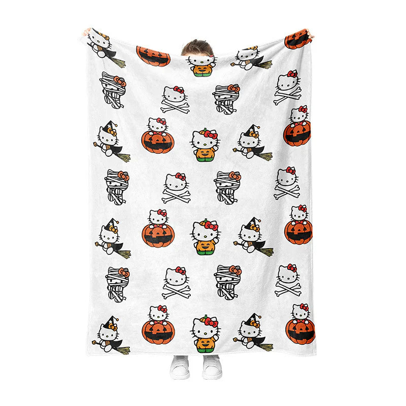Kitty Halloween Blanket