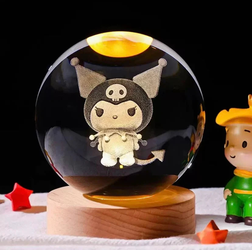 Cute 3D Crystal Dream Lamp