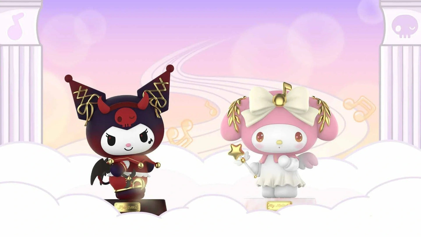 Kuro Demon and Melo Angel Figure