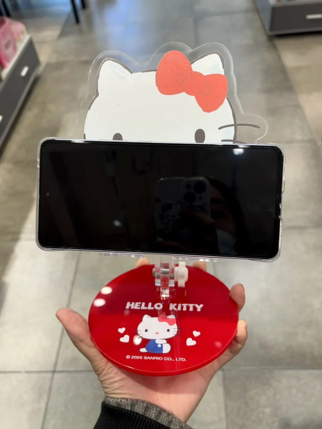 Cartoon Acrylic Phone Stand and Foldable Cute Tablet Stand