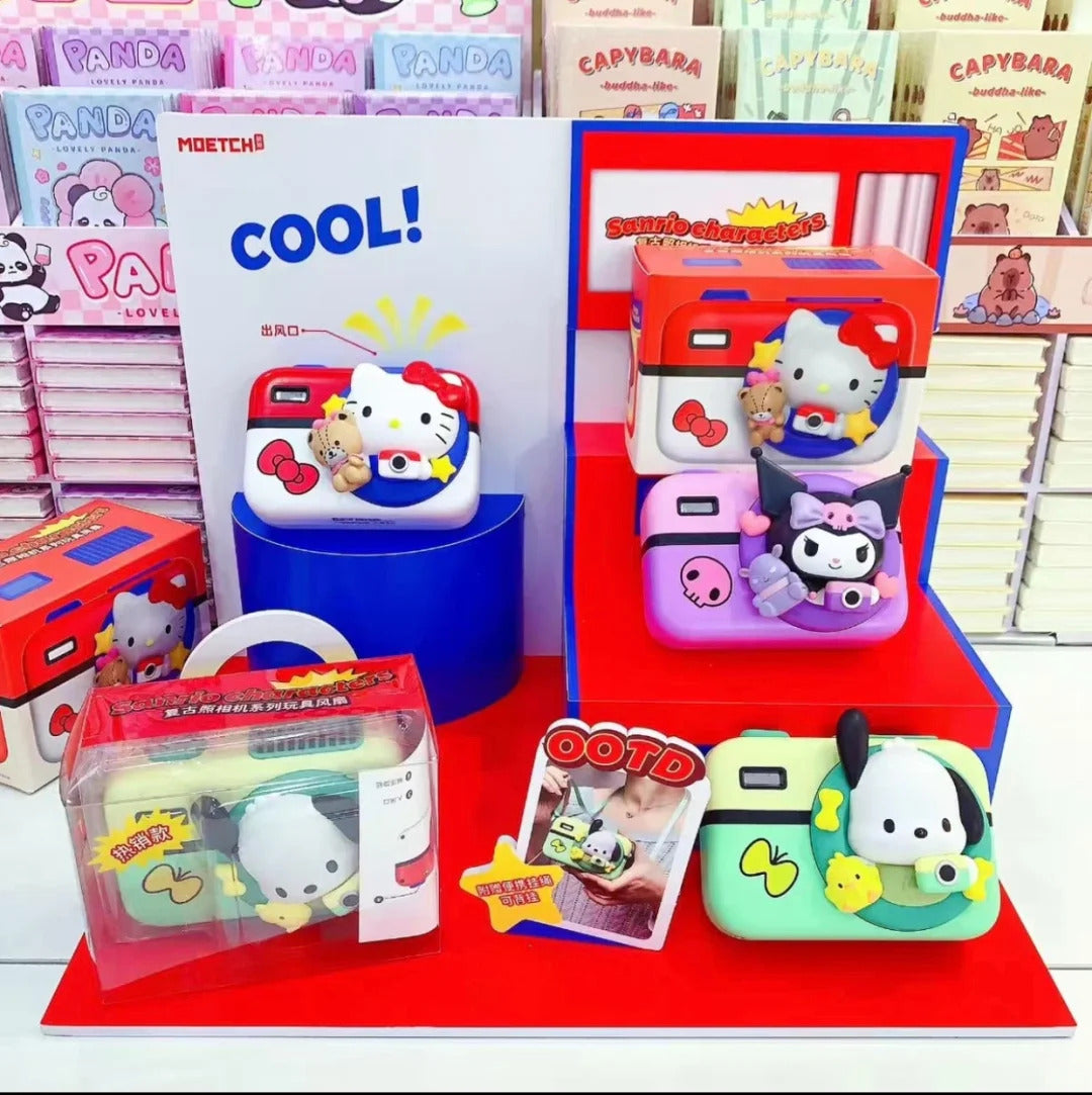 Retro Camera Series Toy Fan Blind box