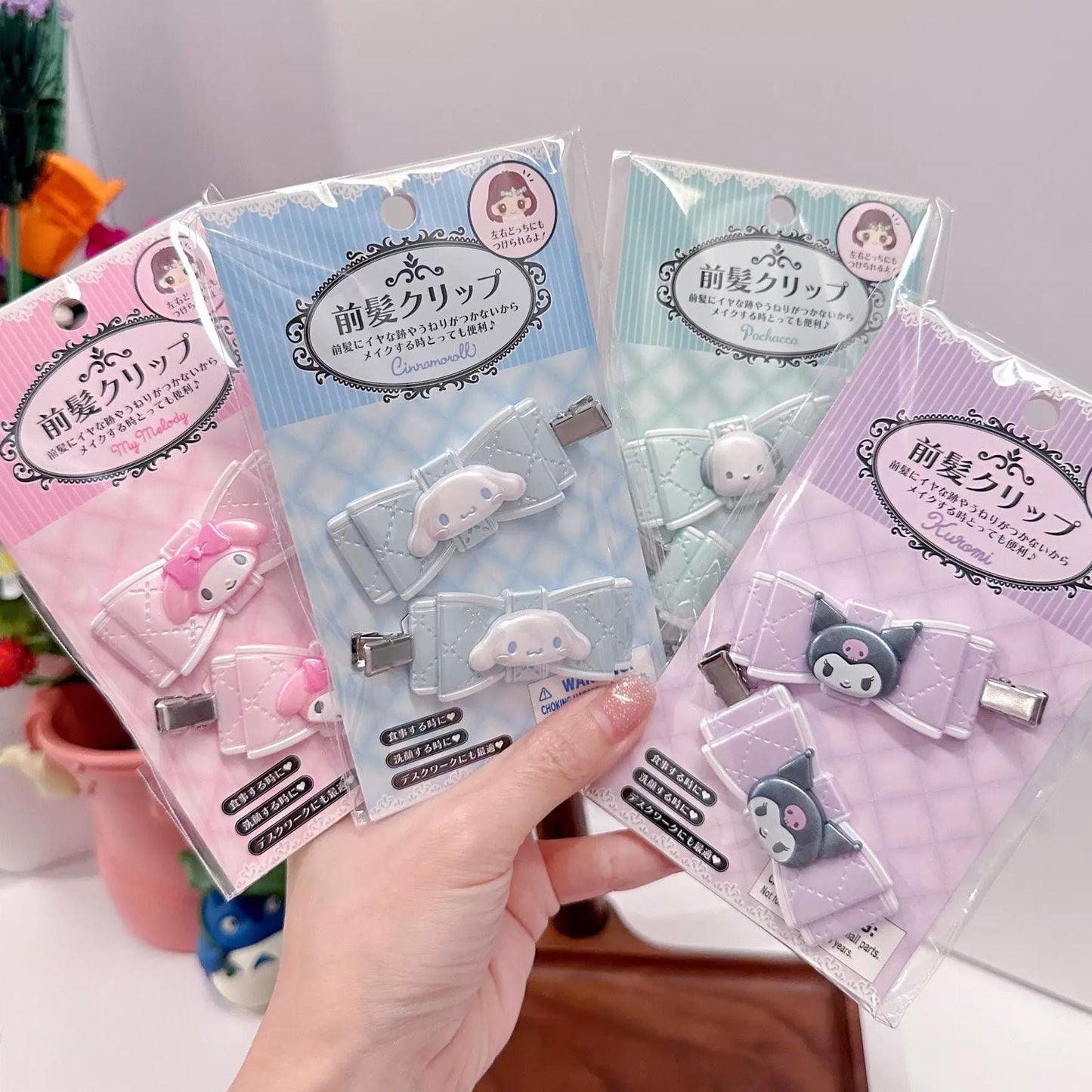 Hair 2pcs Cute Sanrio Clip Set