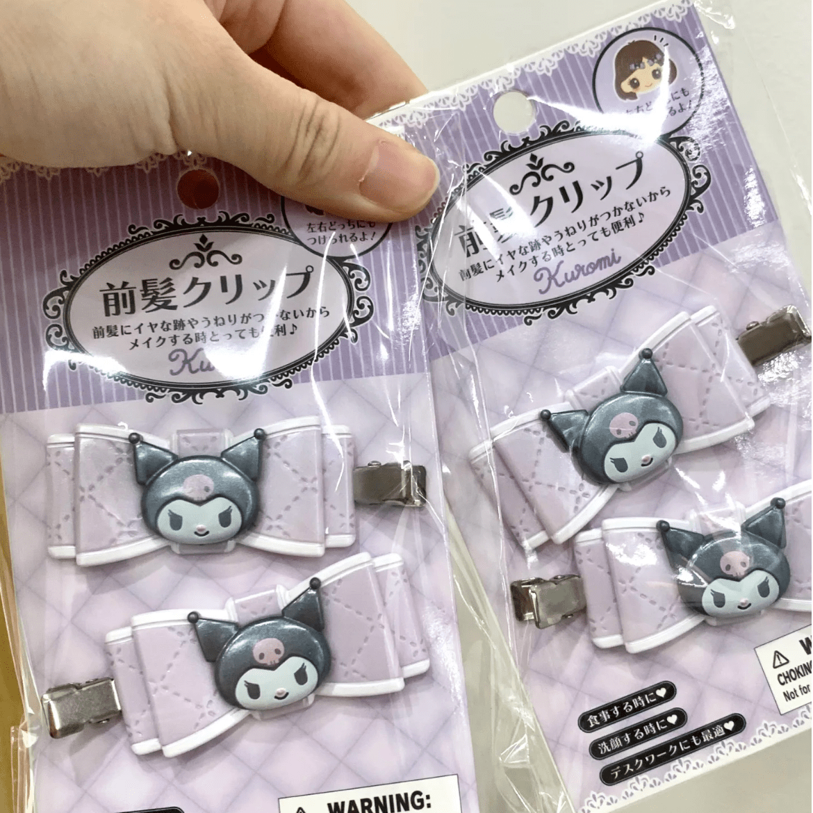 Hair 2pcs Cute Sanrio Clip Set