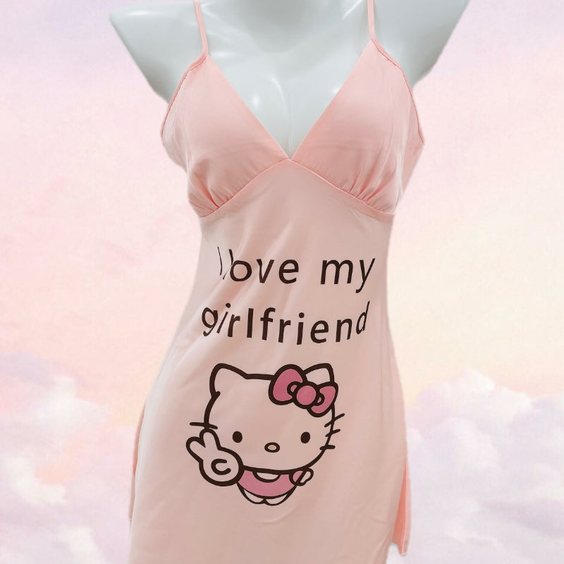 Kitty Suspender Nightdresses KI521