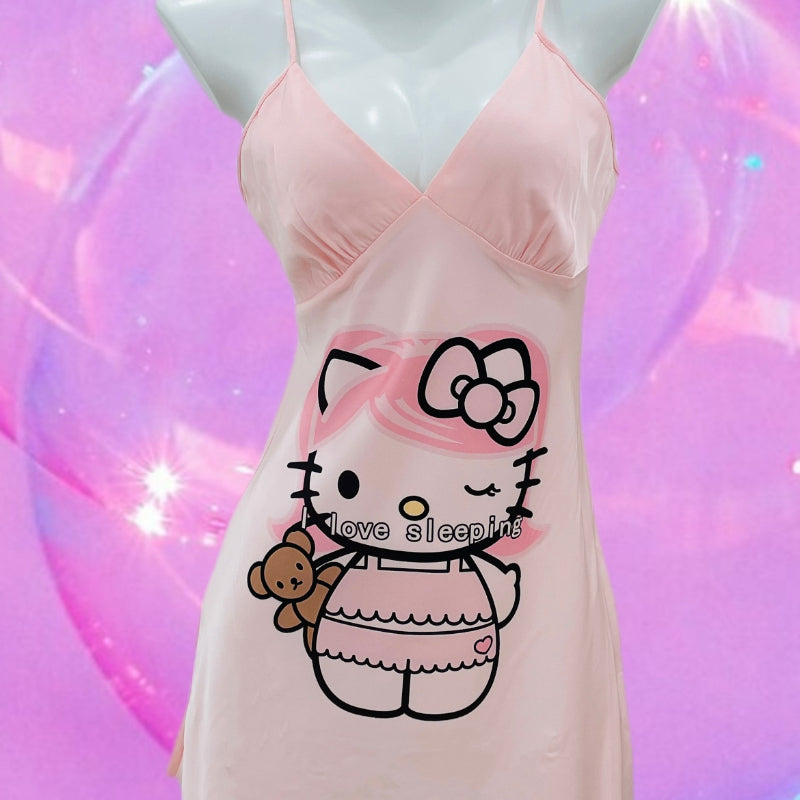 Kitty Suspender Nightdresses KI521