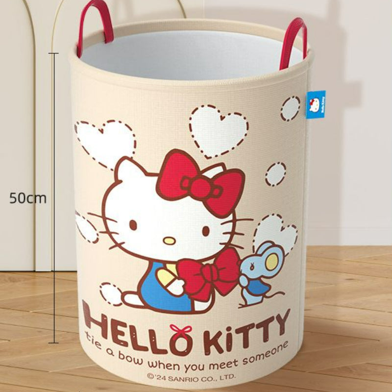 Kawaii Foldable Toy Storage Basket KI747