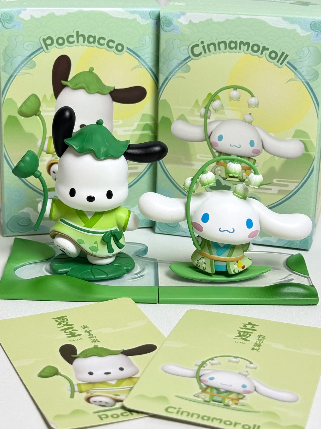 Four Seasons Eight Festivals Figure Ornaments