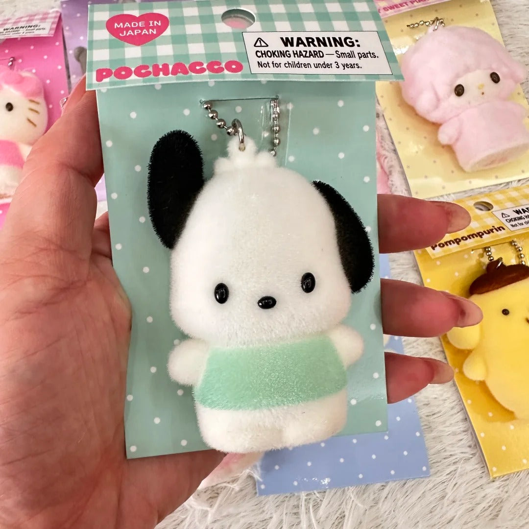 Squishy Schlüsselanhänger mit Cartoon-Beflockung