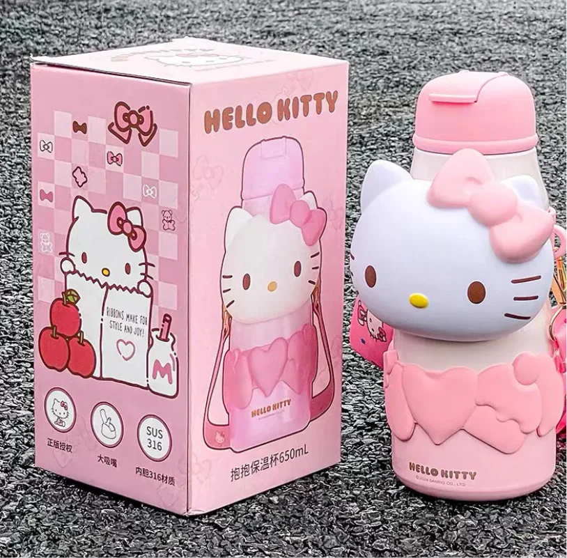 Kawaii Colourful Charm Thermal Mug 650ml