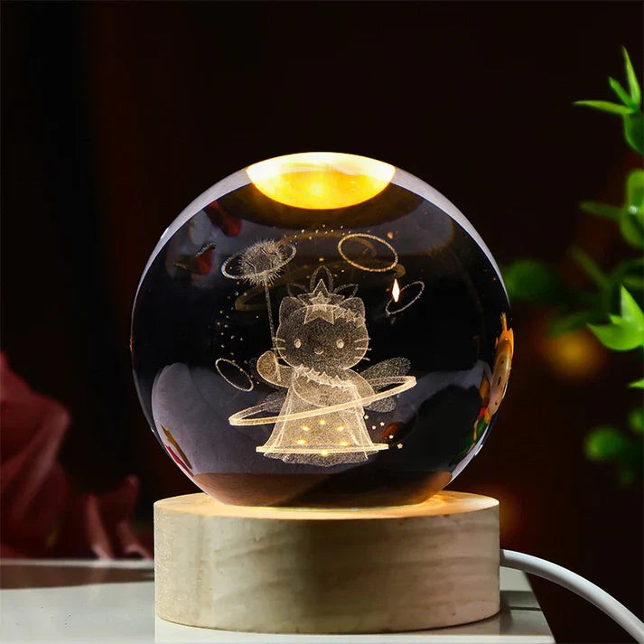 Cute 3D Crystal Dream Lamp