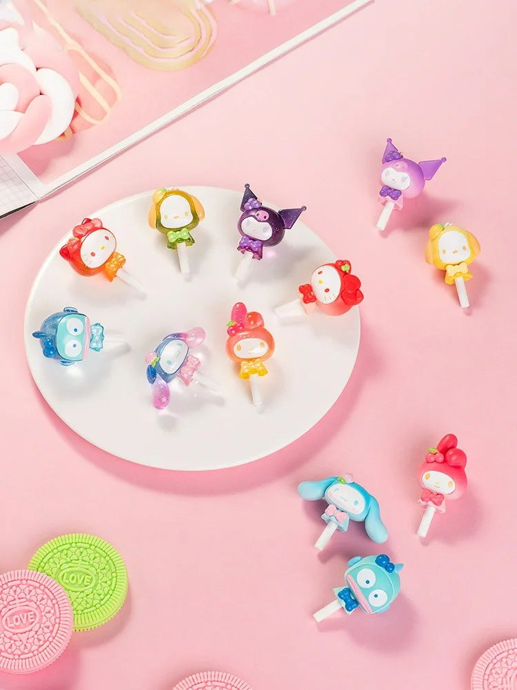 Sachet surprise pour sucettes en forme de haricot mignon
