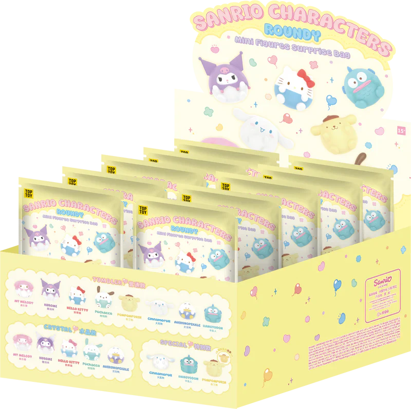 Mini Blind Bags bag) Characters (3 Roundy pcs in Figures