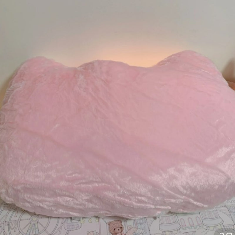 Pink Cute Kitty Pillow Cushion Seat KI655