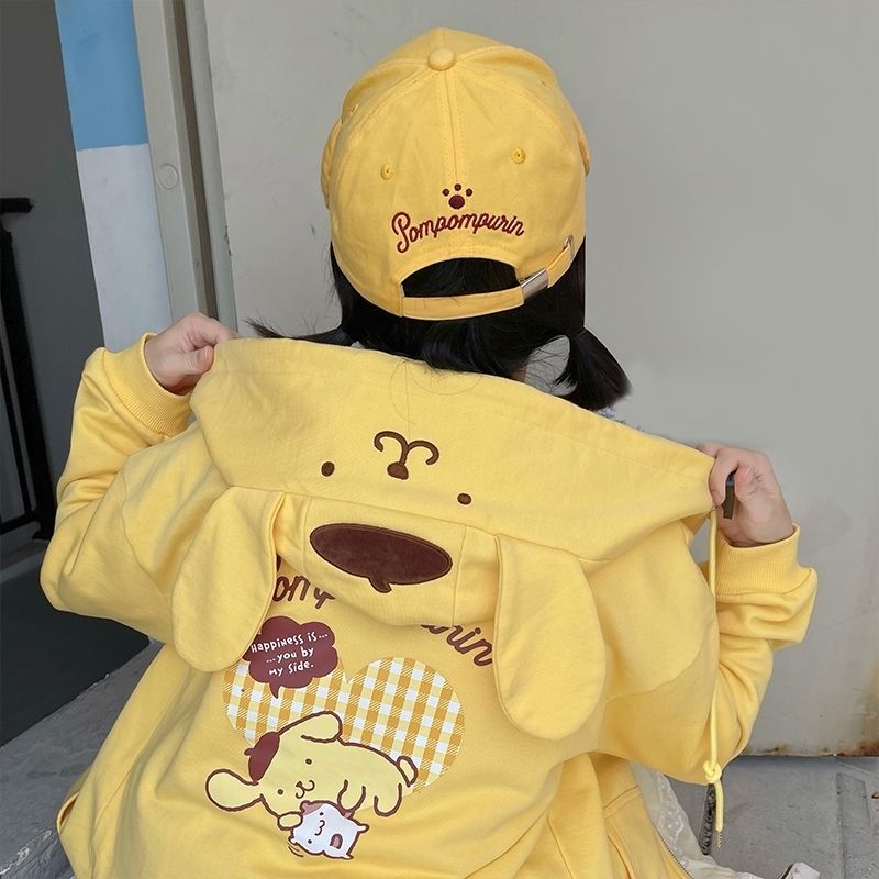 Süßer Anime-Strickpullover mit Stickerei KI592