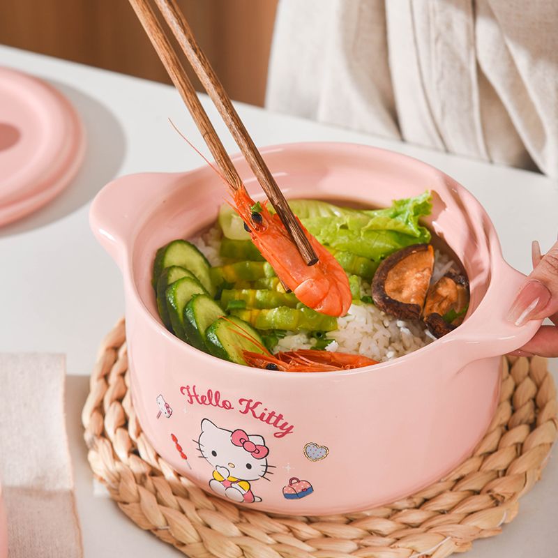 Kitty Ceramic High-temperature Casserole Set - Lovesickdoe