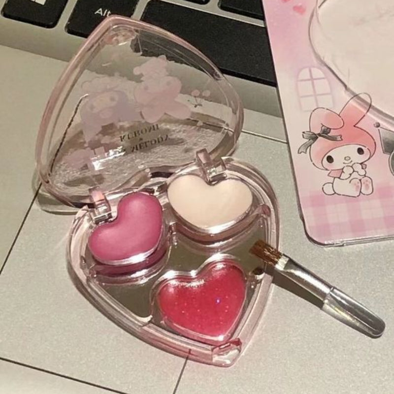 Kuro Melo Eyeshadow and Lip Gloss - Lovesickdoe