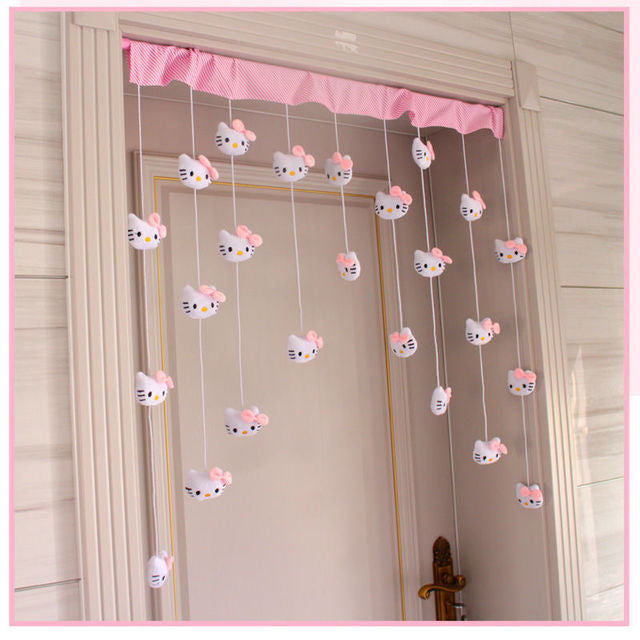 Cartoon Heart Curtain Decorations