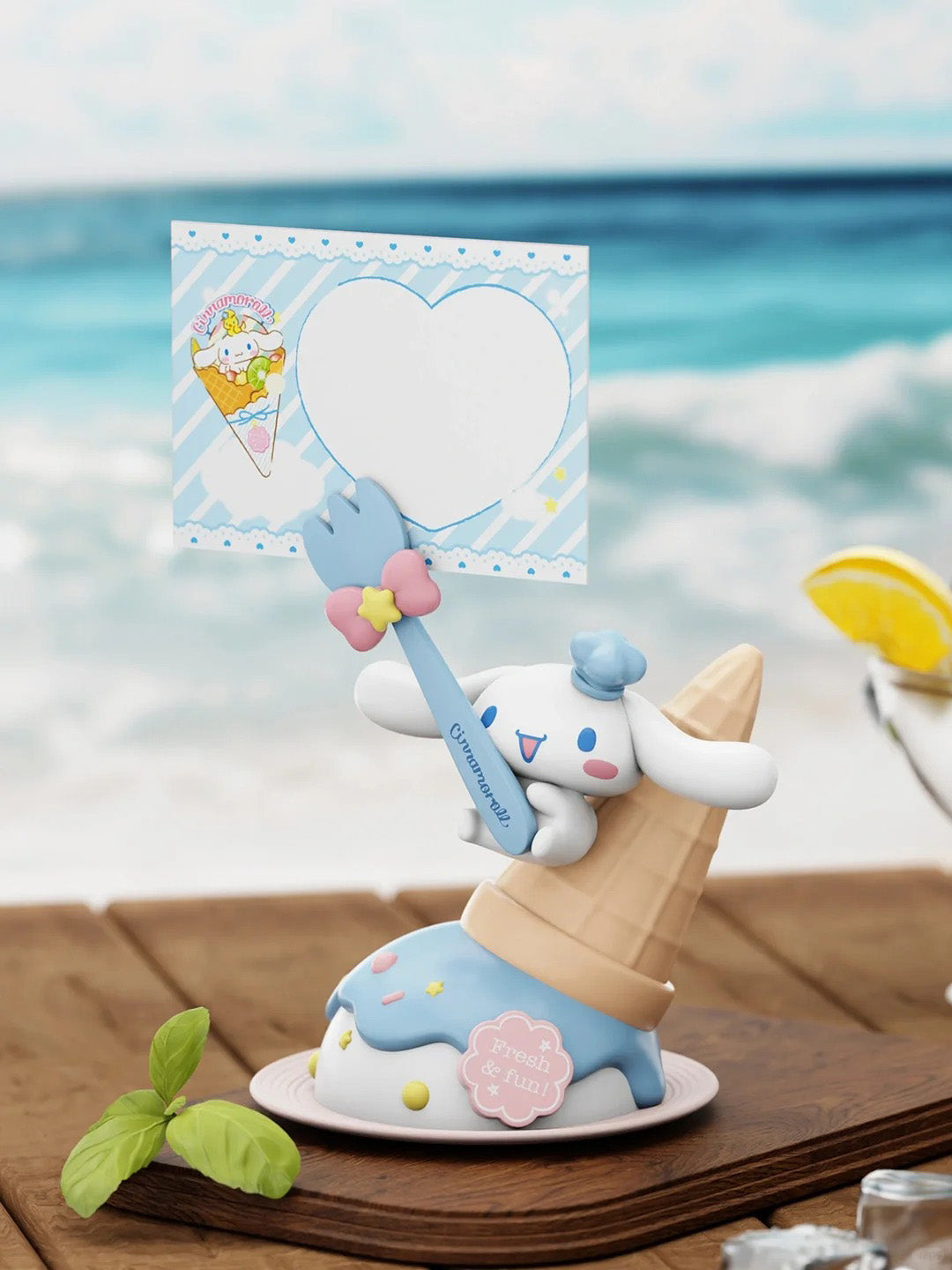 Family Dessert Series Note Ornaments Picture Holder Clip