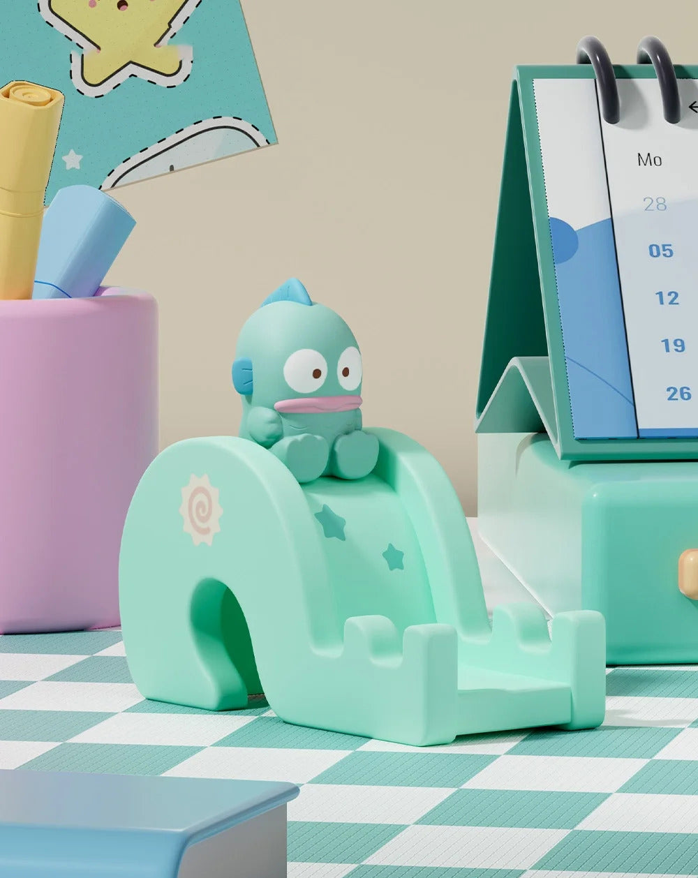 Slide mobile phone holder