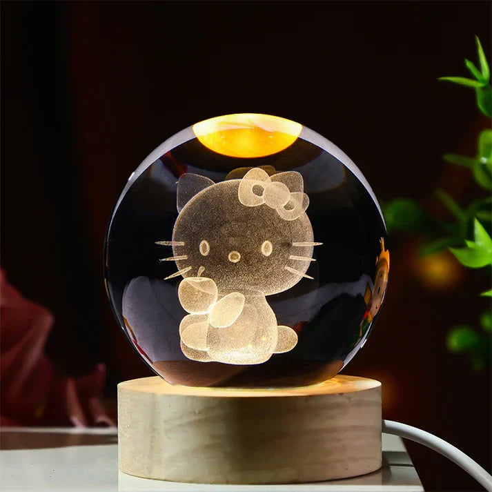 Cute 3D Crystal Dream Lamp