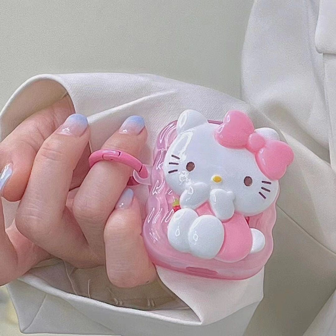 Kitty Pink Airpods Case