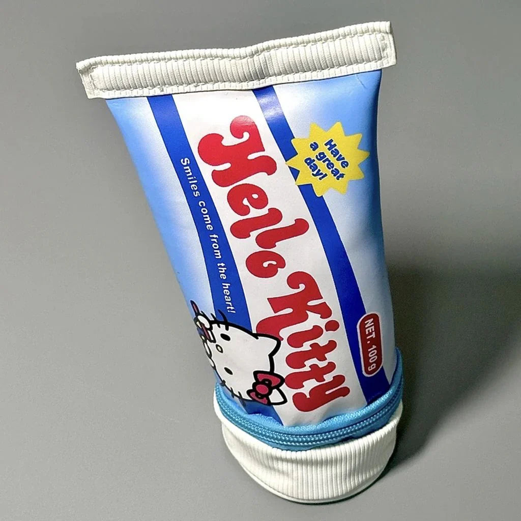 Kitty Toothpaste Organizer Pouch