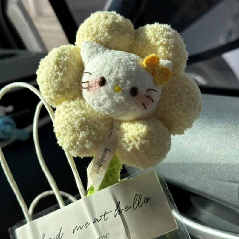 Kitty Plush Flowers SK356