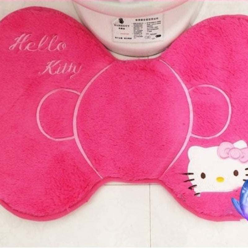 Pink Kitty Toilet Set KI469