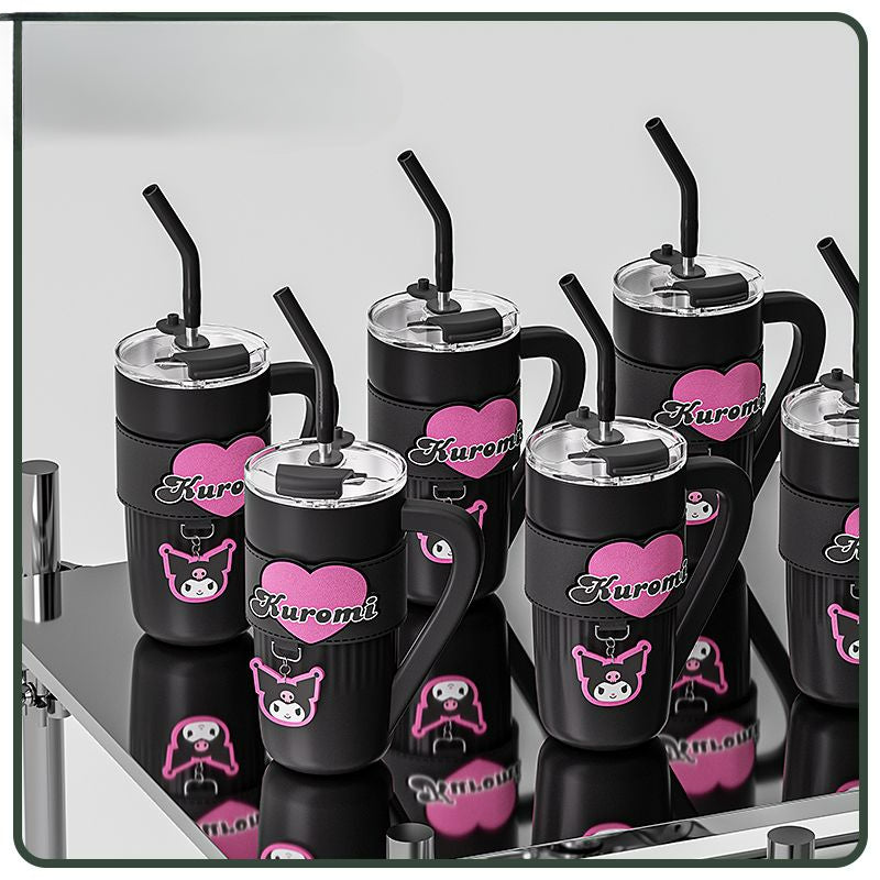Cute Kitty Thermos Double Drink Cup KI543
