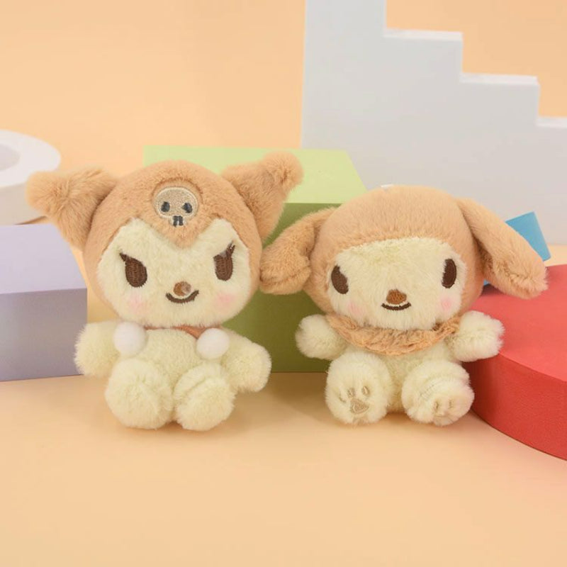 Tan Plush Pendant Doll KI288