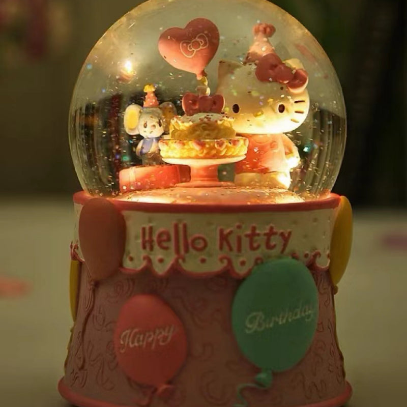 Boule de cristal musicale authentique Kitty - Lovesickdoe