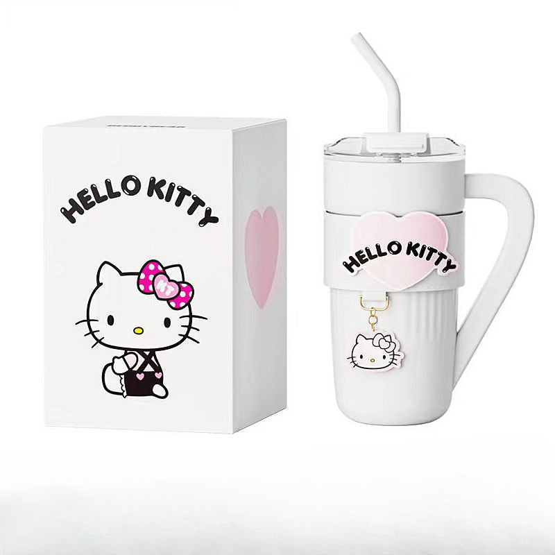 Cute Kitty Thermos Double Drink Cup KI543